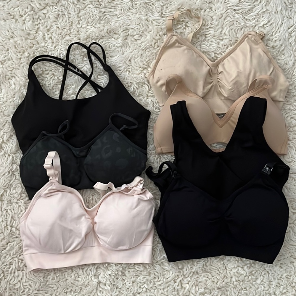 7 Bras (Maternity/Nursing Bras). Only wore a handful of times.